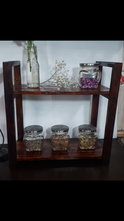 استند چوبی آشپزخانه