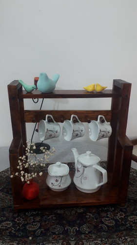 استند چوبی آشپزخانه