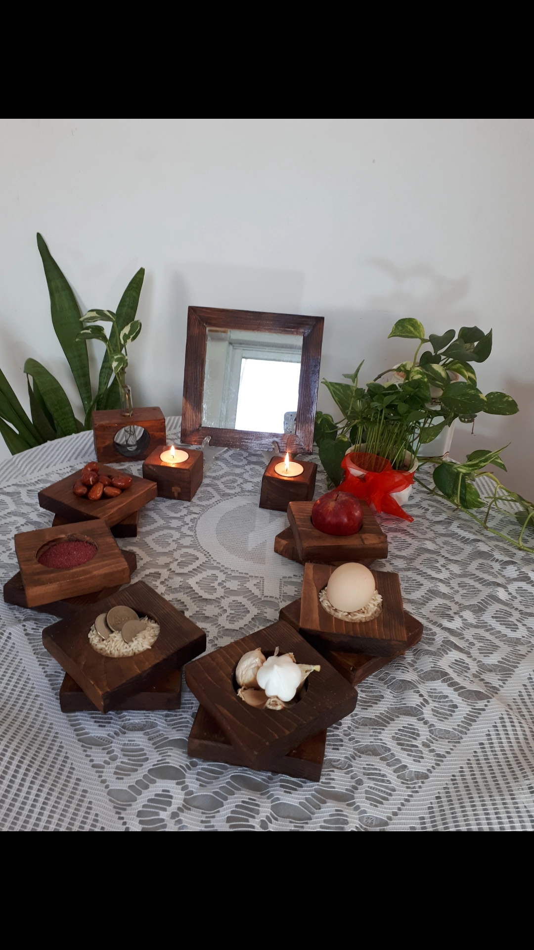 هفت سین چوبی