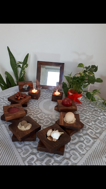 هفت سین چوبی