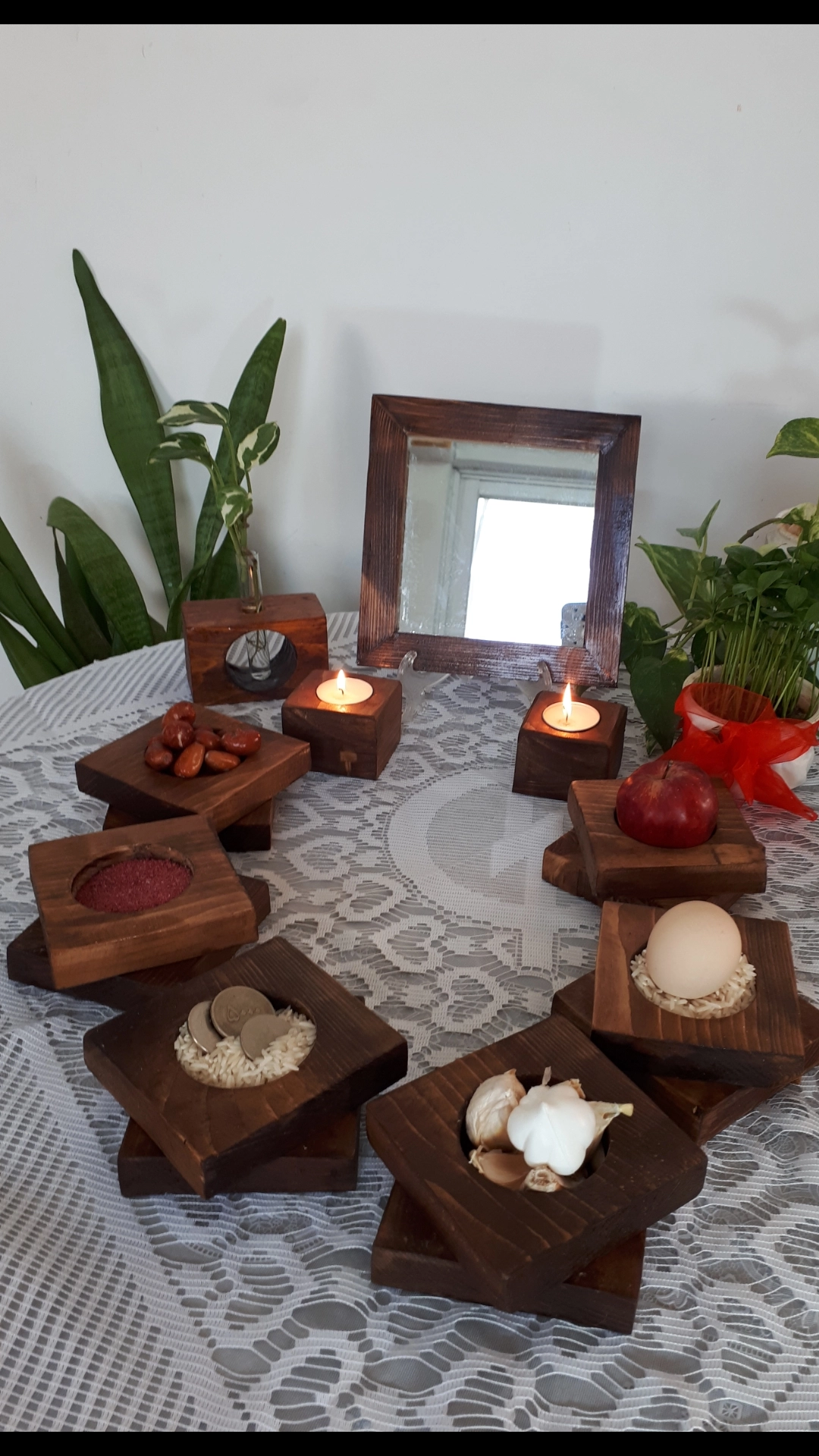 هفت سین تمام چوب