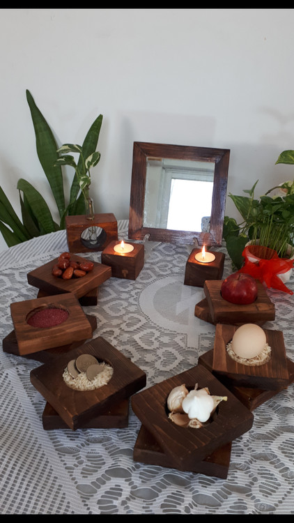 هفت سین تمام چوب