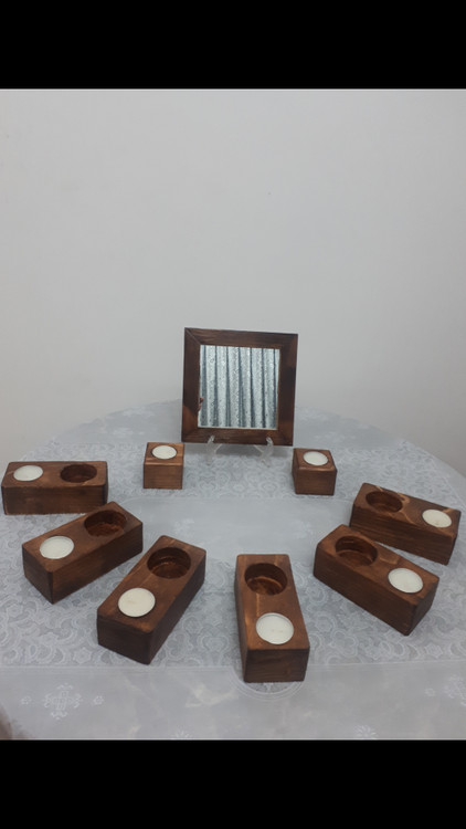 هفت سین شمع دار