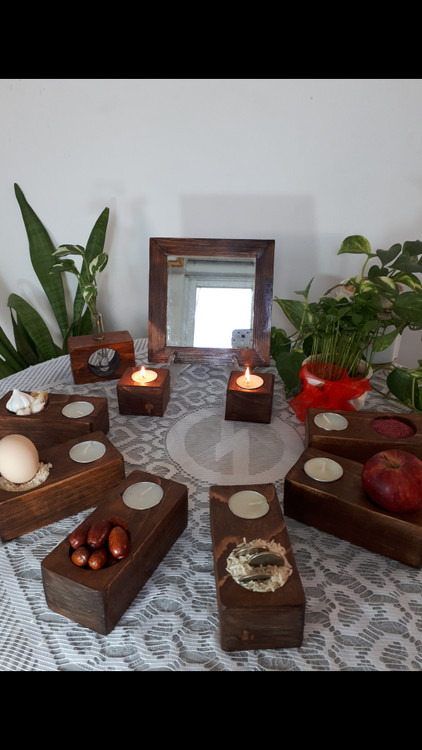 هفت سین چوبی