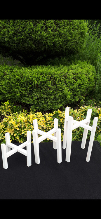 استند گلدان سه تایی