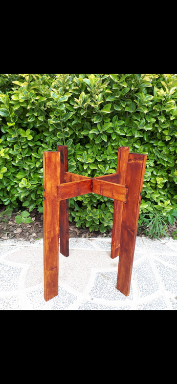 استندگلدان چوبی