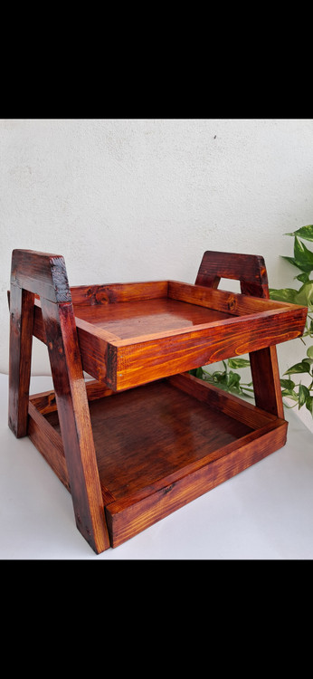 استند آشپزخانه تمام چوب