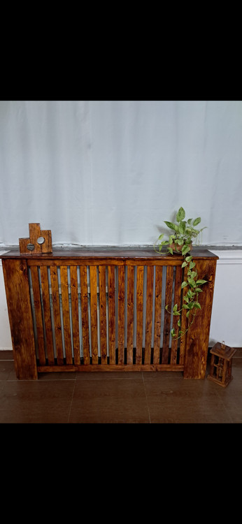 کاور شوفاژ تمام چوب