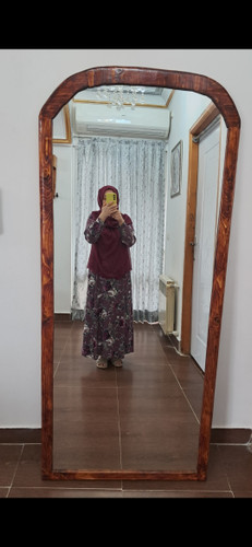 قاب آینه چوبی