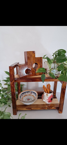 استند آشپزخانه دو طبقه