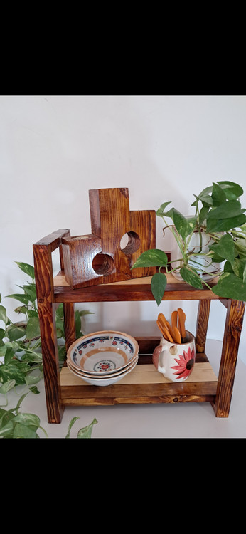 استند آشپزخانه دو طبقه